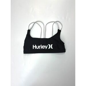 Sold. Do not buy Hurley Womens Black White Logo Strappy Back